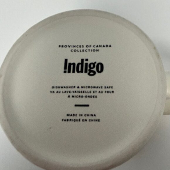 Indigo Provinces of Canada Mug, Collectible, New Brunswick Province - Picture 4 of 4